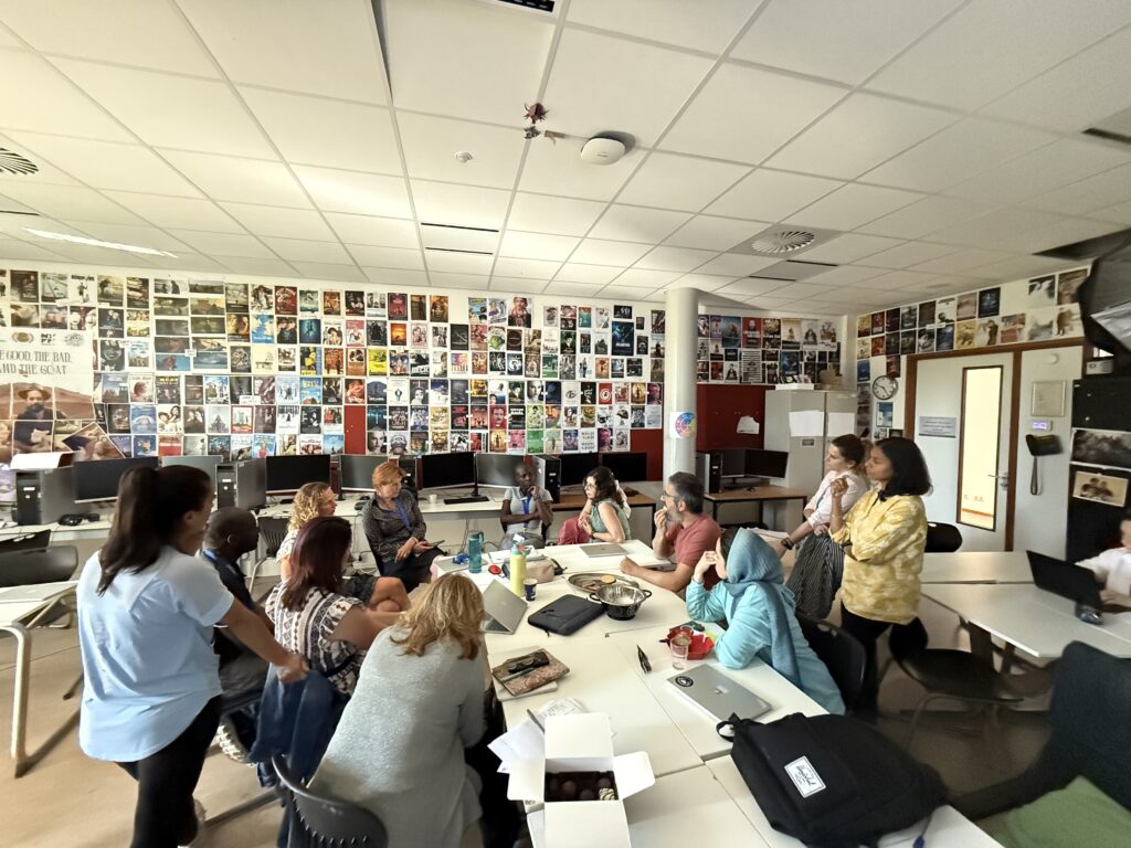 Staff in classroom
